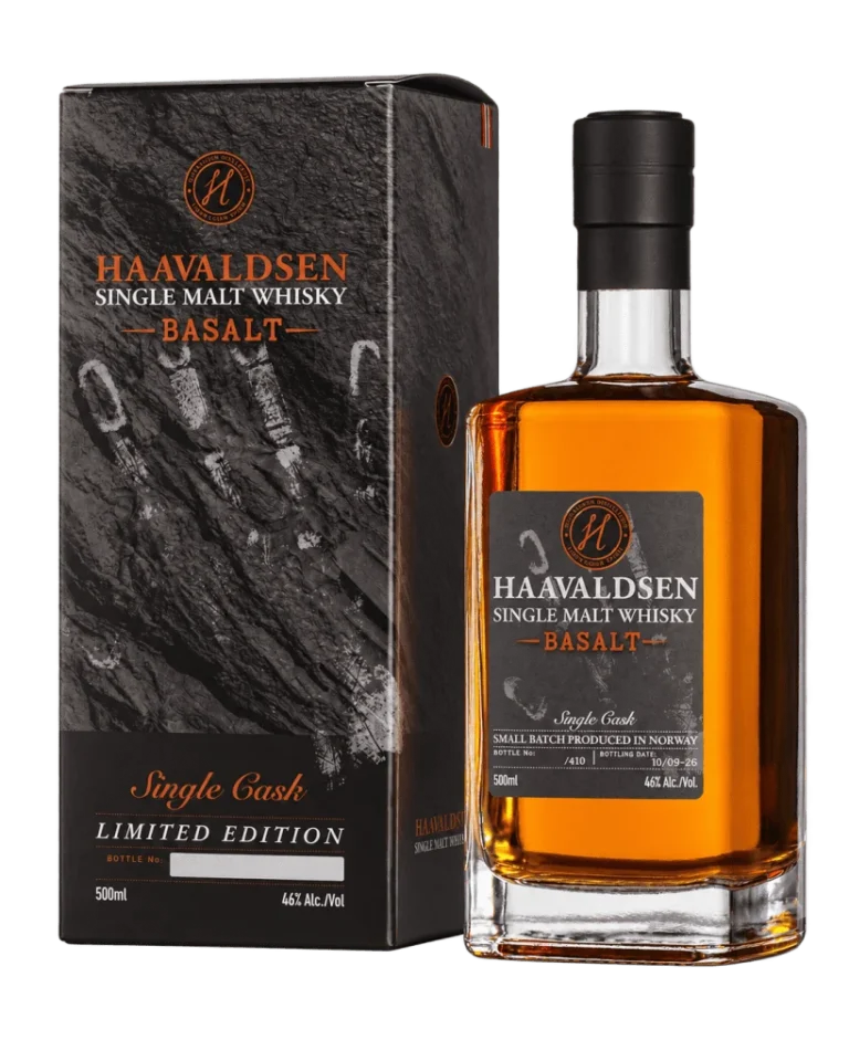 Haavaldsen Basalt Single Cask Whisky 50 cl
