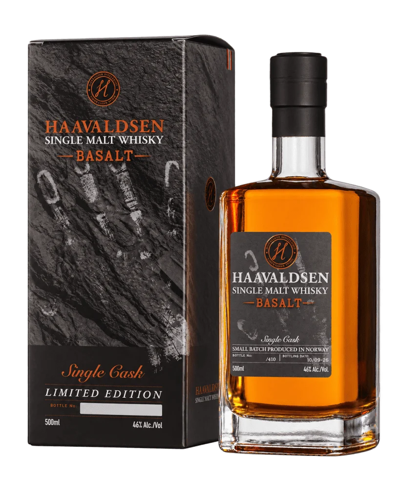 Haavaldsen Basalt Single Cask Whisky 50 cl