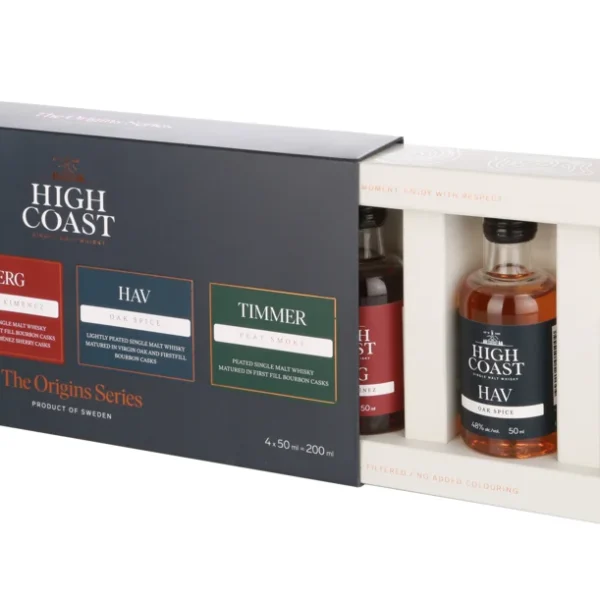High Coast The Origins Series Box 4 × 5 cl